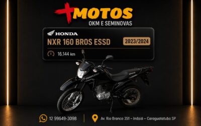 NXR 160 – BROSS – 2023/24 – R$ 22.500,00